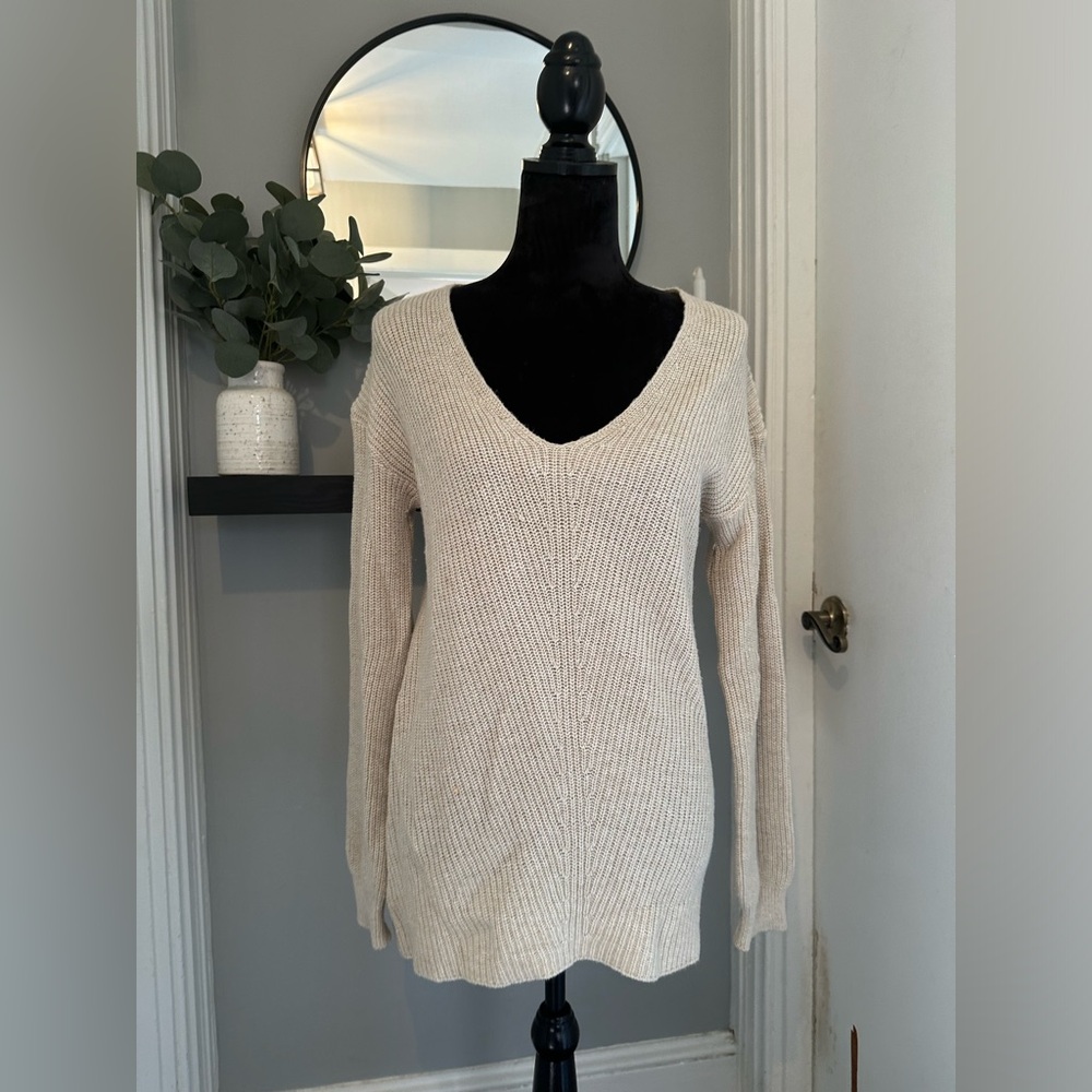 BP. Deep Vneck sweater or off shoulder sweater